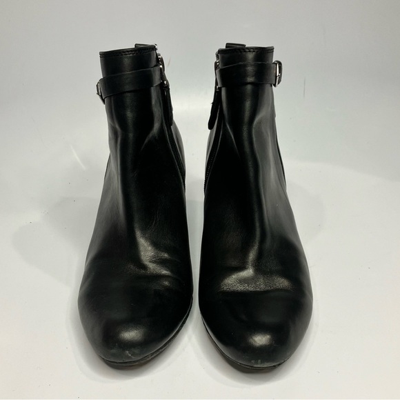 Sam Edelman Maddox black leather ankle boots size 8 - Picture 2 of 6